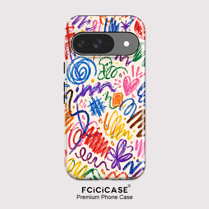 Google Pixel 9 Pro - Casing Ponsel Lukisan Seni Fcicicase untuk