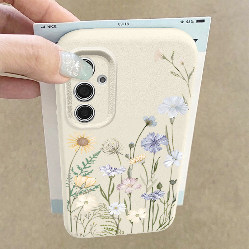 Samsung Galaxy A55 - Casing Ponsel Bunga Kecil untuk Samsung