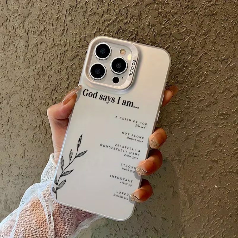 Apple Iphone 15 Pro Max - Casing HP Christian Verse untuk iPhone