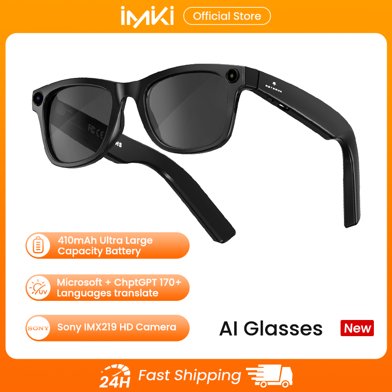 Kacamata Pintar IMIKI Ai 4K Ka - Smart Glasses Lens ulasan dan harga