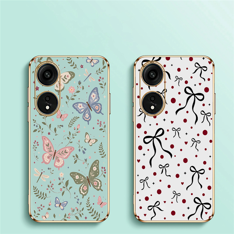 Casing Desain Kupu-Kupu Untuk  - Oppo A78 ulasan dan harga