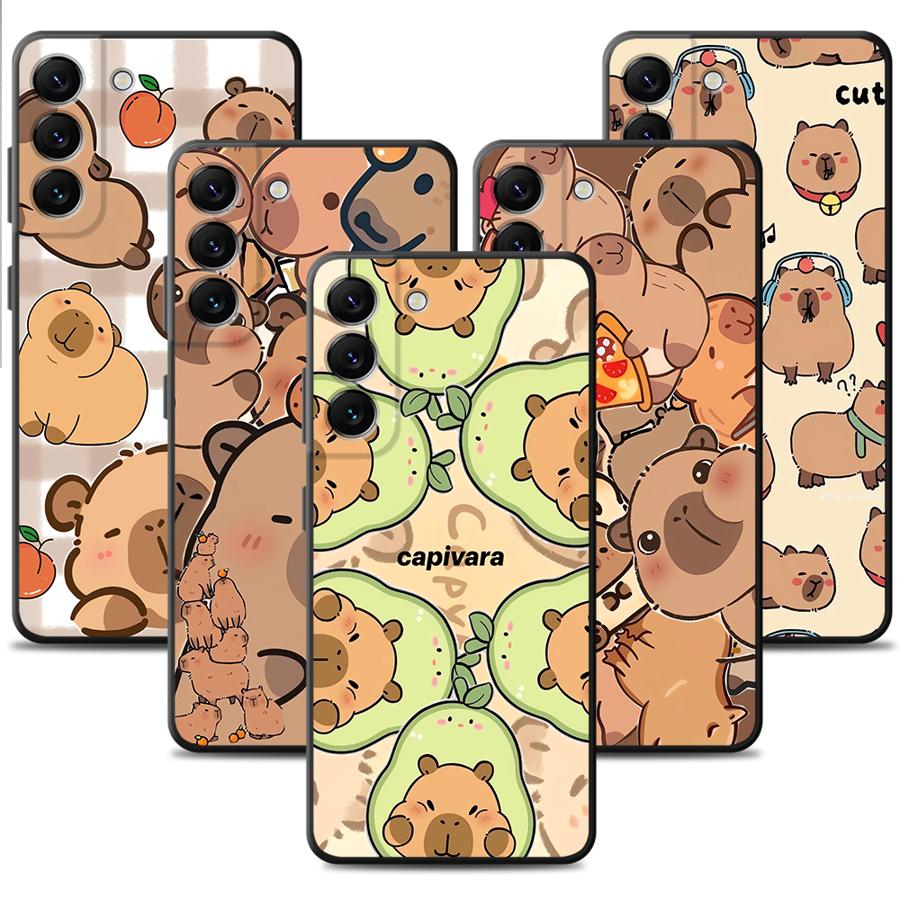 Casing Ponsel Capybara Warna-w - Samsung Galaxy A55 ulasan dan harga